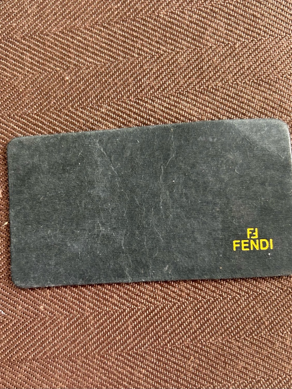 Fendi Brown Zucca FF Canvas Tote with Dark Brown Leather Straps - Picture 9 of 9